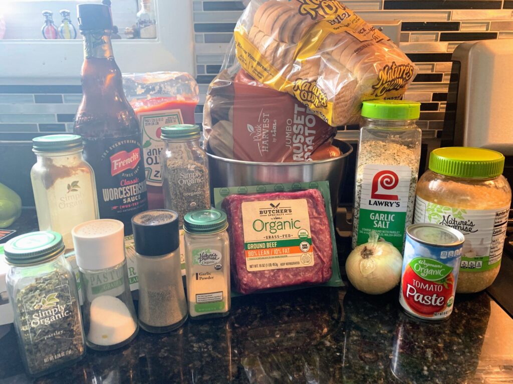 Meatloaf Ingredients